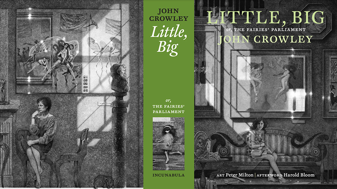 The cover of *Little, Big* 40th Anniversary Edition by John Crowley, designed by John D. Berry